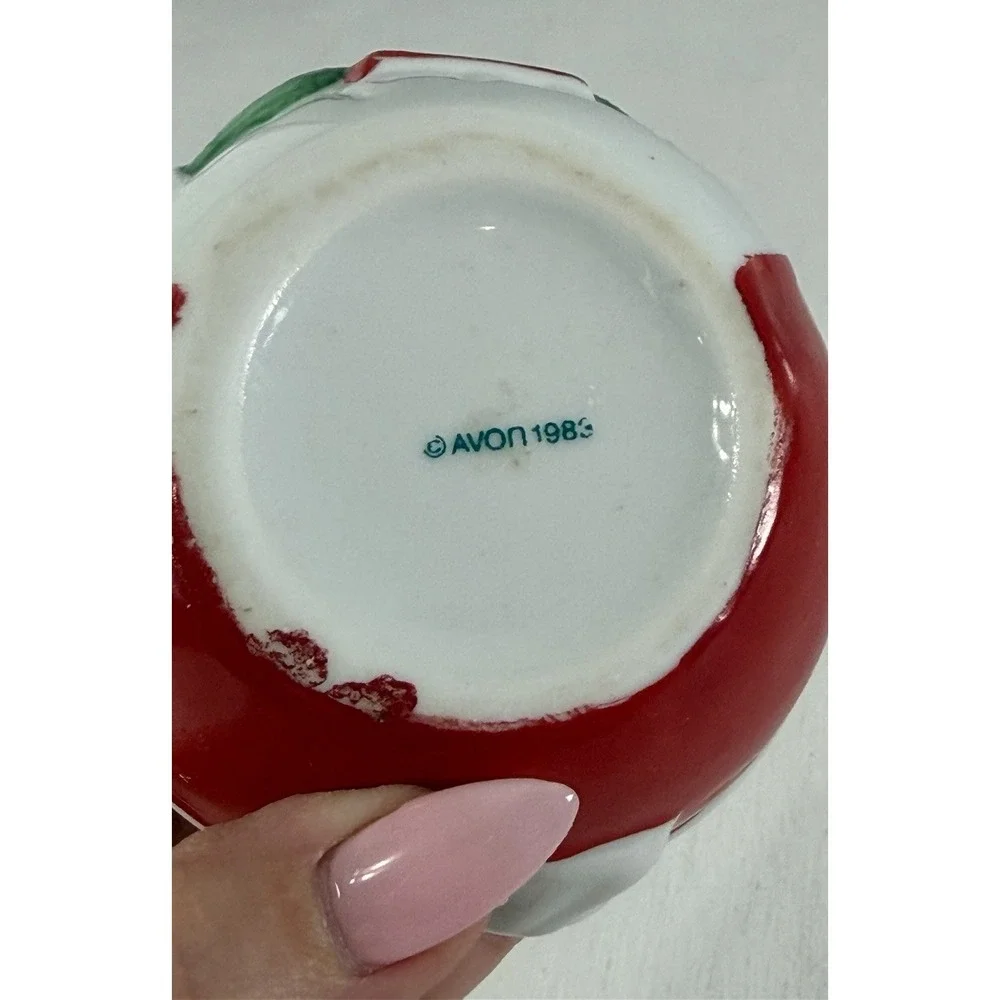 Vintage Mrs. Claus Sugar Bowl Jar Christmas Holiday 1983 Avon w/ Box Gift